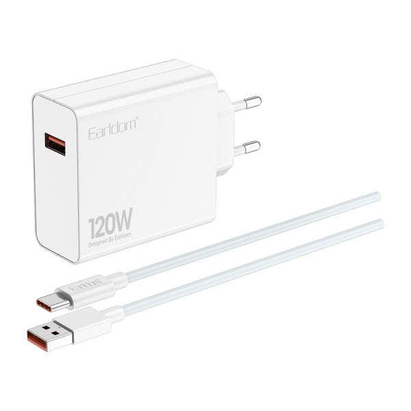 Earldom 120W USB-C Fast Charger (EU Plug)