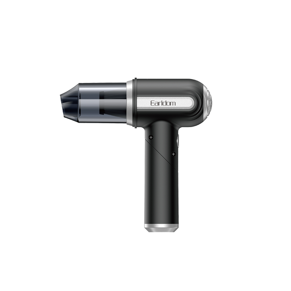 Earldom 1500mAh Cordless Car Vacuum Cleaner – 51000 RPM Motor, USB-C Charging, Lightweight with Multiple Attachments