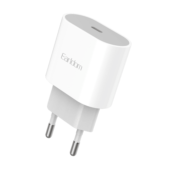 Earldom 20W PD Charger (USB-C to USB-C Cable Included)