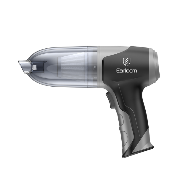 Earldom 3600mAh Cordless Car Vacuum Cleaner – 10000Pa Suction, 80W Power, USB-C Charging, Lightweight Handheld