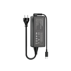 Earldom 65W USB-C Laptop Power Adapter – PD Fast Charging, 100-240V, 1.8M Cable, EU/UK Plug Options