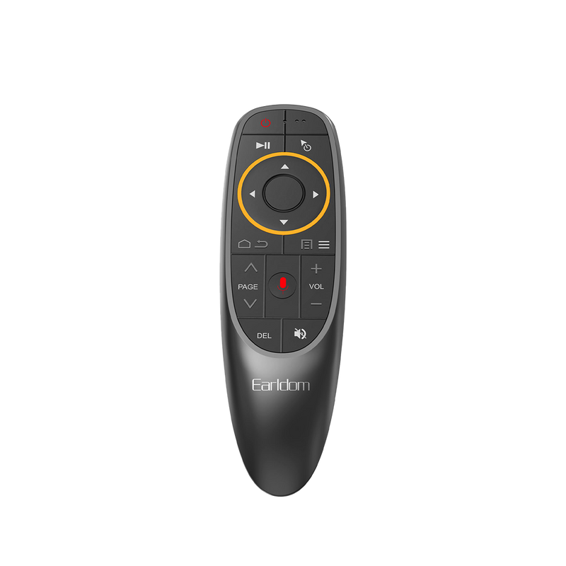 Earldom ET-RM01 air mouse remote control, front view