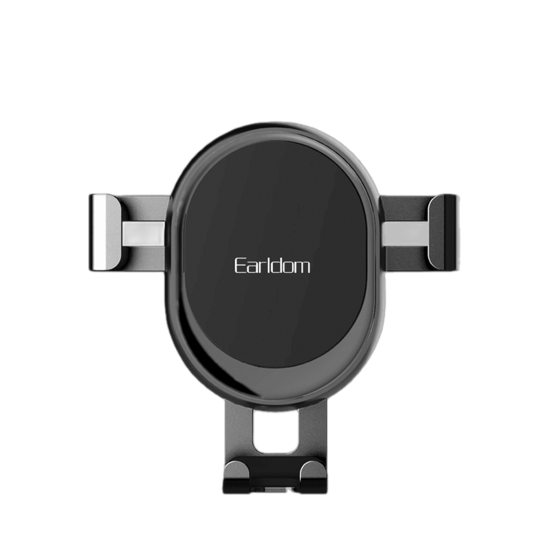 Earldom ET-EH95 gravity air vent car phone holder with oval disc