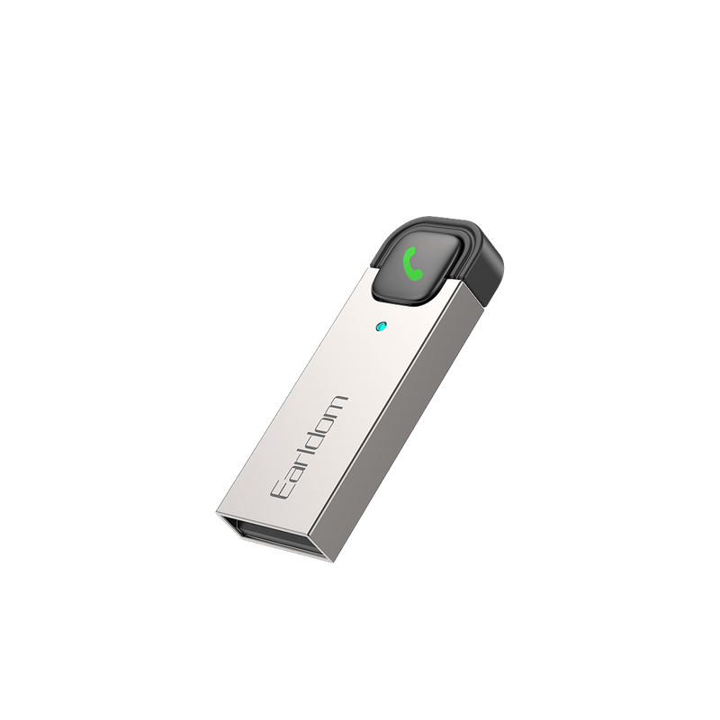 Earldom ET-BR19 metal USB wireless audio receiver with call button