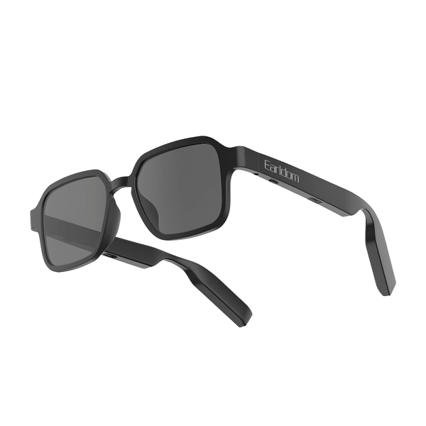 Earldom Bluetooth 5.4 Smart Audio Glasses – Open-Ear Stereo Sound, 6-7H Playtime, Hands-Free Calling, UV400 Protection