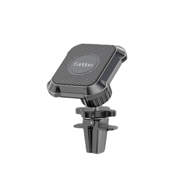 Earldom Carbon Fiber Car Phone Holder – Air Vent Mount with 2kg Capacity, Sporty Design for All Smartphones