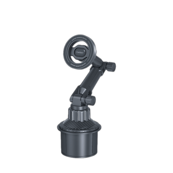Earldom Cup Holder Car Phone Mount – Magnetic 360° Rotating Holder for 4.0-7.5" Smartphones