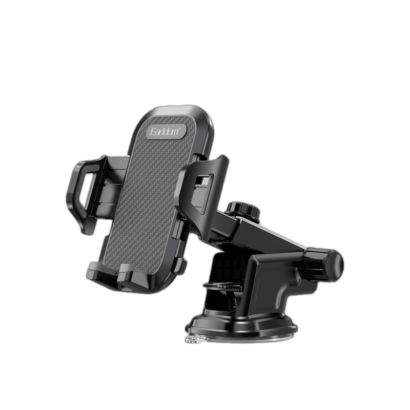 Earldom ET-EH59 suction cup car phone holder with carbon fibre back plate