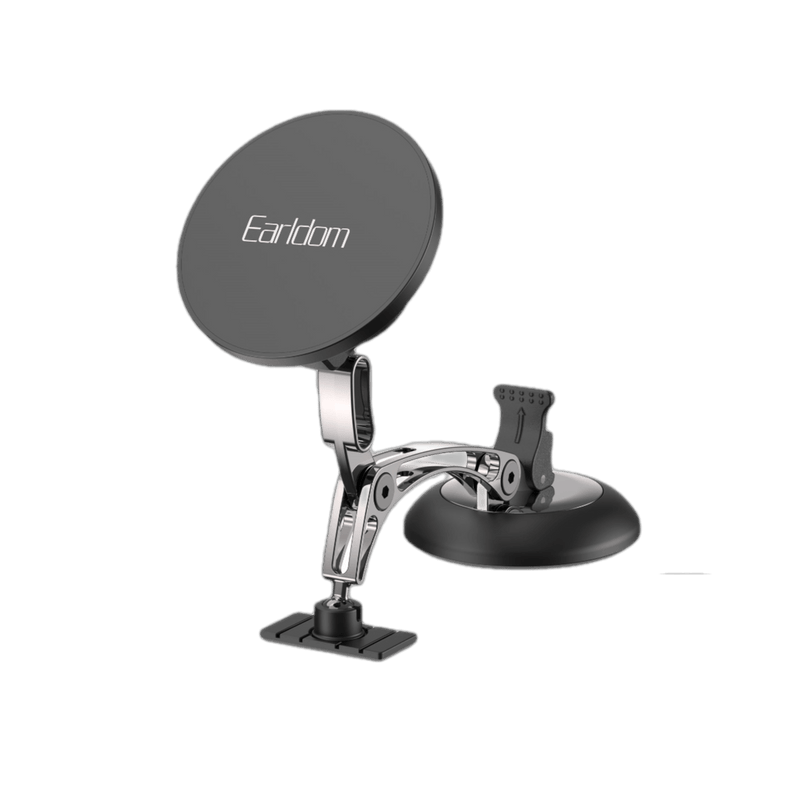 Earldom ET-EH354 magnetic car holder with suction cup and adhesive bases