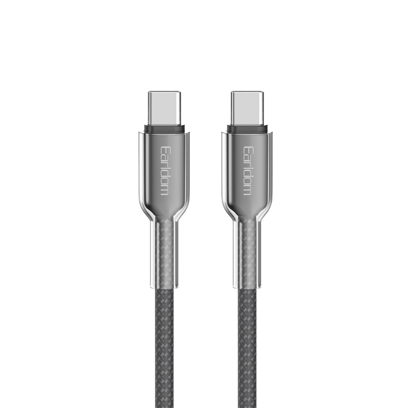 Earldom EC-205C-C USB-C to USB-C cable in black
