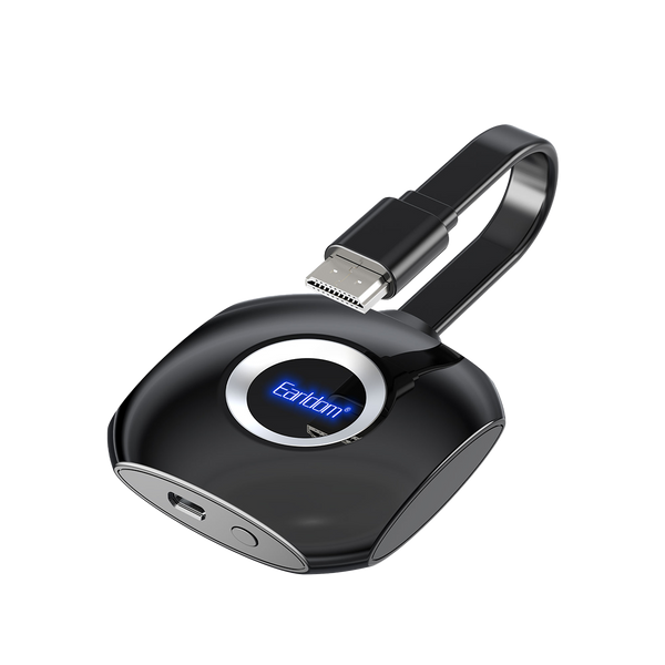 Earldom WiFi Display Dongle – Miracast, AirPlay, DLNA, 1080p Wireless Screen Mirroring for TV/Projector, Plug & Play