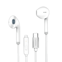 Earldom USB-C Wired Stereo Earbuds – Hi-Fi Audio with Microphone, Lightweight Design for Daily Use
