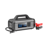 Earldom 10000mAh Car Jump Starter – 800A Peak, 300A Starting, 8-10 Ignitions, USB-C Charging for 6.0L Gas/3.0L Diesel