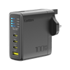 Earldom 100W GaN Charger with Digital Display (UK Plug)