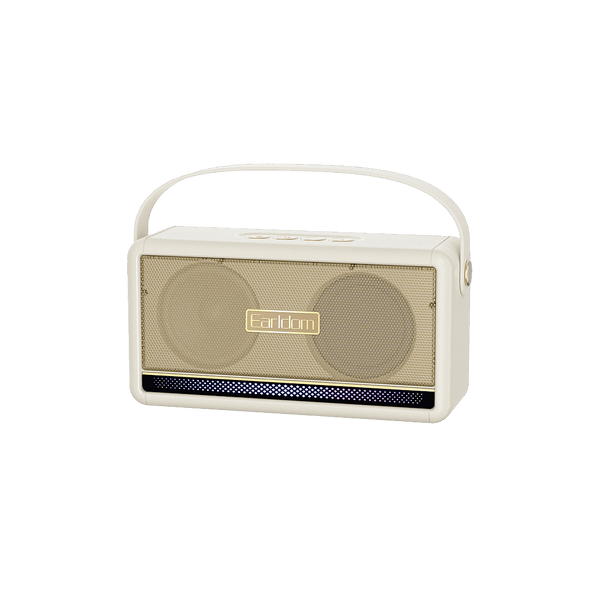 Earldom 10W Bluetooth Speaker – RGB Lighting, Bluetooth 5.4 – Champagne