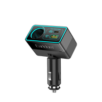 Earldom 120W Car Charger – 1 Cigarette Lighter Socket + USB-A + USB-C PD36W, 12-24V for Car & Truck