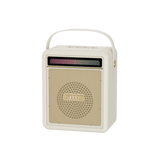 Earldom 15W Bluetooth Speaker – 105mm Driver, RGB Lighting, Bluetooth 5.4 – Champagne