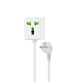 Earldom 2M Power Strip with Universal Socket (EU Plug)