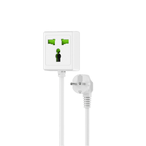 Earldom 2M Power Strip with Universal Socket (EU Plug)