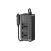 Earldom 200W Car Power Inverter – 12V to 220V AC, 2 AC Outlets + 2 USB-C PD + 2 USB-A for Car, Truck & RV