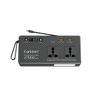 Earldom 27000mAh Car Power Inverter – 150W AC Output, 2 AC Outlets + USB-C PD60W + USB-A, Built-in Battery for Portable Power