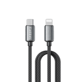 Earldom 2M USB-C to USB-C/L PD60W Braided Charging Cable – Durable Nylon, Fast Data Sync for All USB-C Devices