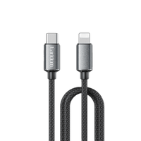 Earldom 2M USB-C to USB-C/L PD60W Braided Charging Cable – Durable Nylon, Fast Data Sync for All USB-C Devices