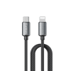 Earldom 2M USB-C to USB-C/L PD60W Braided Charging Cable – Durable Nylon, Fast Data Sync for All USB-C Devices