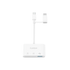 Earldom 4-in-1 OTG Card Reader – SD/TF + USB + USB-C + Lightning, for iPhone, Android, PC, Mac
