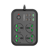 Earldom 4-Outlet Power Strip with 4 USB-C and 2 USB-A Ports (UK Plug)