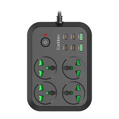 Earldom 4-Outlet Power Strip with 4 USB-C and 2 USB-A Ports (UK Plug)