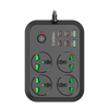 Earldom 4-Outlet Power Strip with 4 USB-C and 2 USB-A Ports (UK Plug)