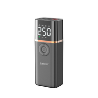 Earldom Cordless Tire Inflator – 4000mAh Battery, 15000 cm³/min, 20-Min Runtime, Digital Display for Car & Bike Tires