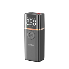 Earldom Cordless Tire Inflator – 4000mAh Battery, 15000 cm³/min, 20-Min Runtime, Digital Display for Car & Bike Tires