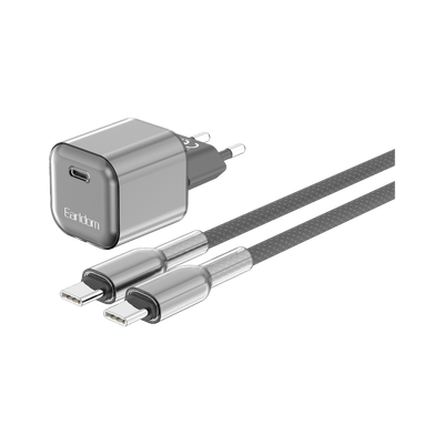 Earldom C-C 45W PD Charger (Single USB-C, GaN)