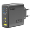 Earldom 65W GaN PRIME AI Intelligent Safe Charger – AI Screen Display, 2USB-C+USB-A, EU Plug