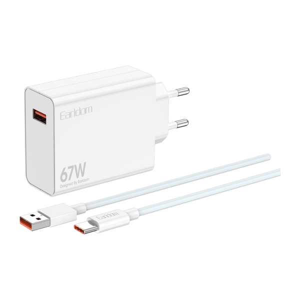 Earldom 67W USB-C Fast Charger – (EU Plug)
