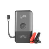 Earldom 8000mAh Car Jump Starter & Tire Inflator Combo – 240A Peak, Digital Display, SOS LED Light for 3.0L Gas Engines