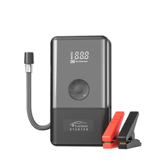 Earldom 8000mAh Car Jump Starter & Tire Inflator Combo – 240A Peak, Digital Display, SOS LED Light for 3.0L Gas Engines