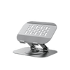 Earldom Adjustable Phone & Tablet Stand – Height Adjustable, 360° Rotation, Aluminum Build – Gray