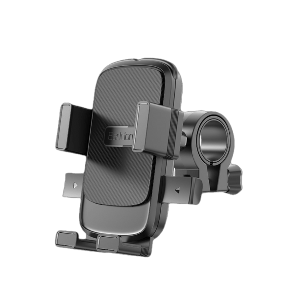 Earldom Bicycle & Motorcycle Phone Mount – Handlebar Holder with 62-95mm Clamp for 4.5-7" Smartphones