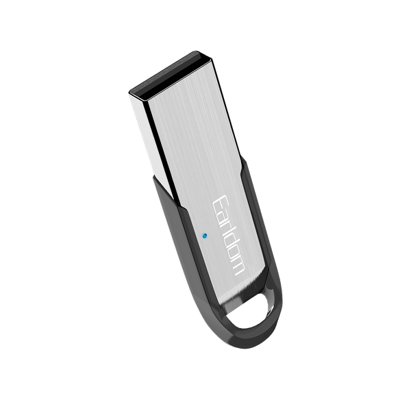 Earldom Bluetooth 5.0 Audio Receiver – Stainless Steel USB, 3.5mm AUX Output, Hands-Free Calling with Noise Cancellation