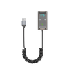 Earldom Bluetooth 5.0 FM Transmitter – Digital Display, TF Card & USB Playback, Hands-Free Calling, AUX Output for Car Stereo