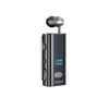 Earldom Clip-On Bluetooth Headset – Lightweight 15H Playtime, USB-C, Hands-Free Calling for Work & Travel