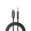 Earldom 2-in-1 USB-C to 3.5mm Audio Cable – 1M, TPE, Gold-Plated Connectors, for Android, iPhone 15/16, Laptops