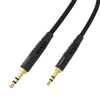 Earldom 3.5mm to 3.5mm Braided Audio Cable – 1M, Aluminum Alloy, Gold-Plated, Universal Aux for Car & Home Stereo