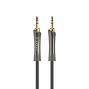 Earldom 3.5mm to 3.5mm Braided Audio Cable – 1M, Zinc Alloy, Gold-Plated, Premium Aux for Car & Home Stereo