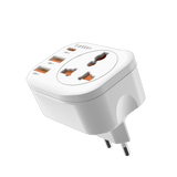 Earldom Power Strip with 2 USB-A and 1 USB-C Ports (EU Plug)