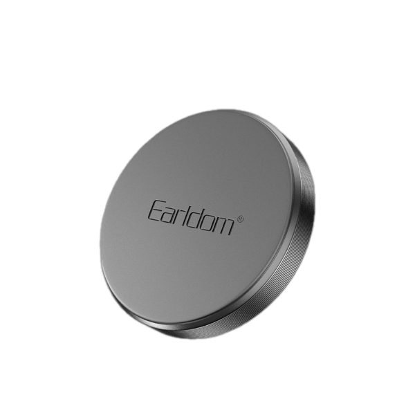 Earldom Full-Metal Aluminum Magnetic Phone Mount – 360° Rotation for Car & Home