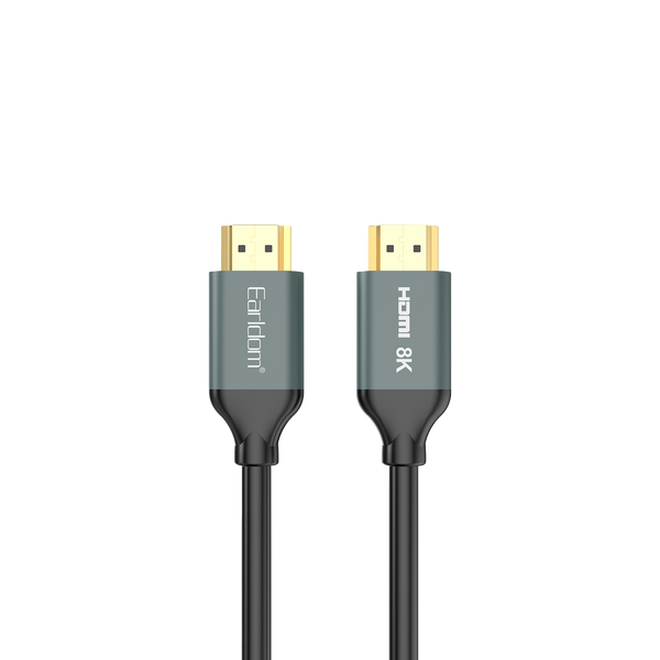 Earldom HDMI Cable – 2.1 Version, 8K@60Hz, 48Gbps, HDR, eARC, Aluminum Alloy, 1.5/3M for Next-Gen Devices